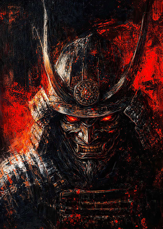 Demonic Samurai Warrior