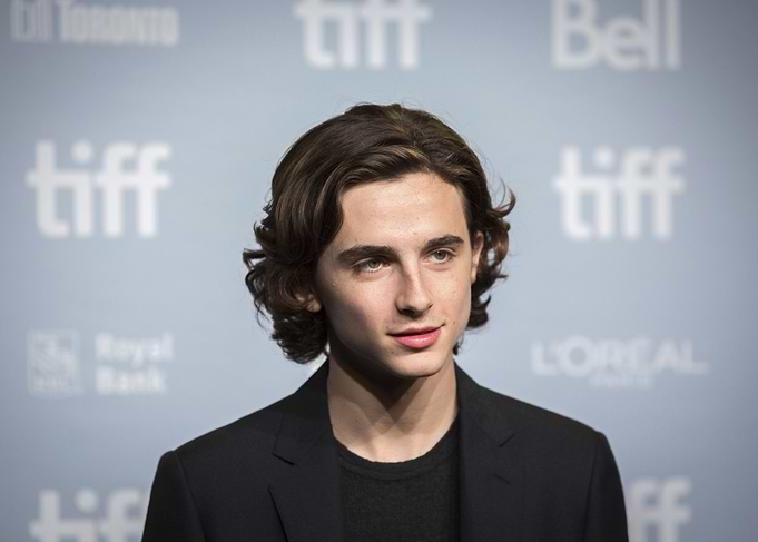 Timothée Chalamet at TIFF