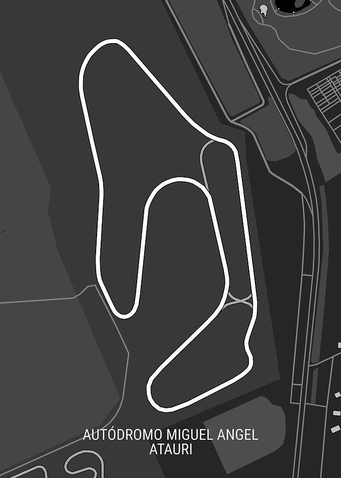 Autodromo Miguel Angel Atauri Map