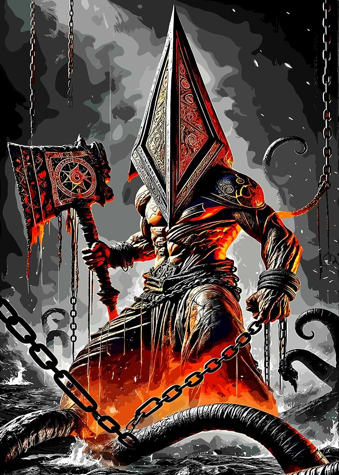 Pyramid Head with Great Axe
