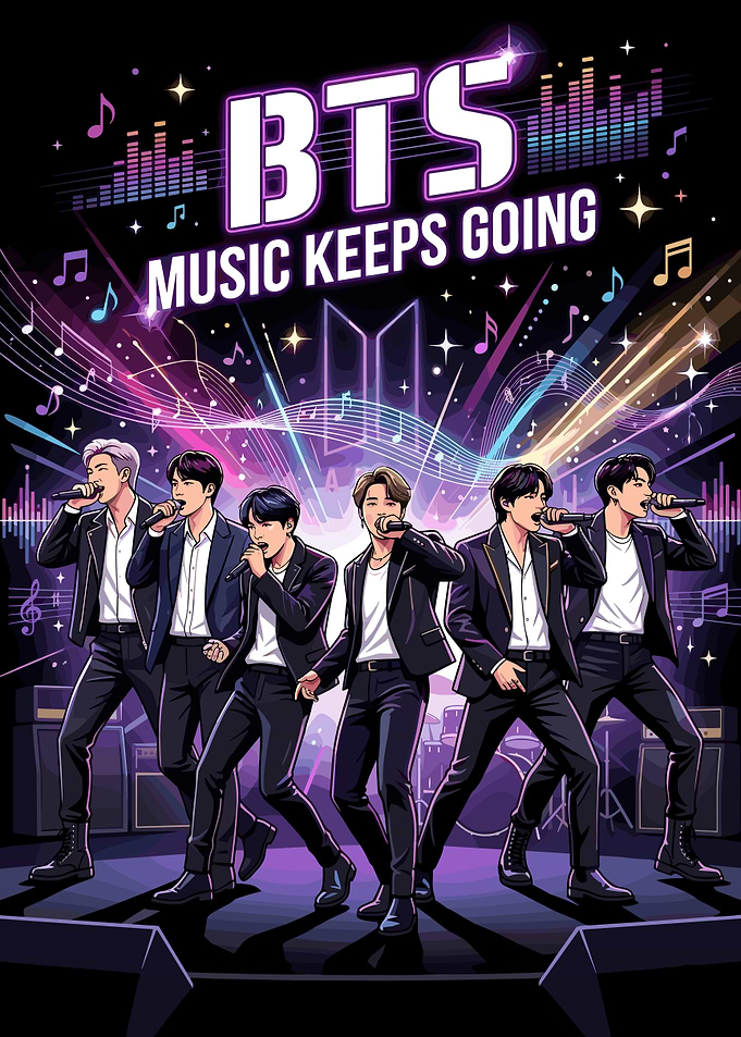 BTS Music Keeps Going