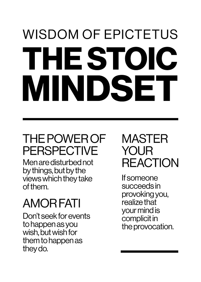 Wisdom of Epictetus – The Stoic Mindset