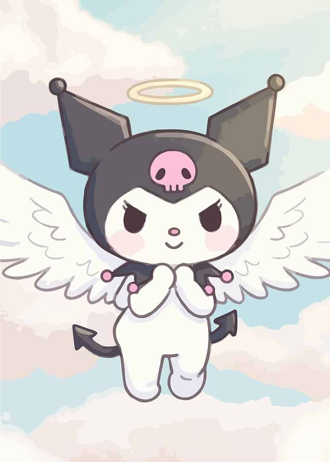 Kuromi with Angel and Devil Features