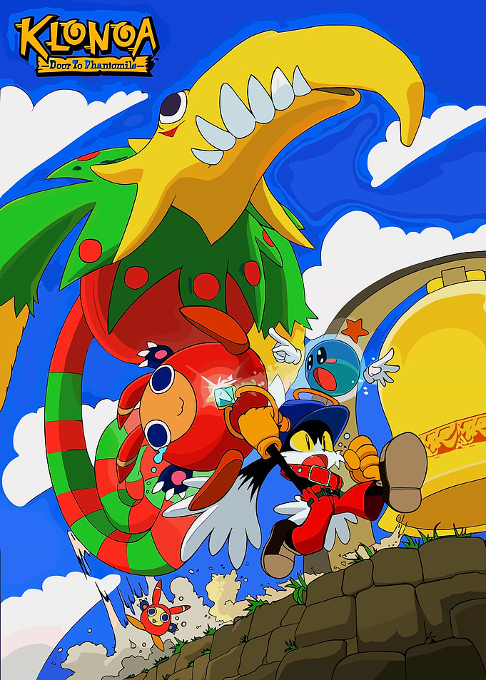 Klonoa Door to Phantomile Art