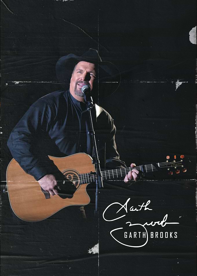 Garth Brooks Playing Guitar