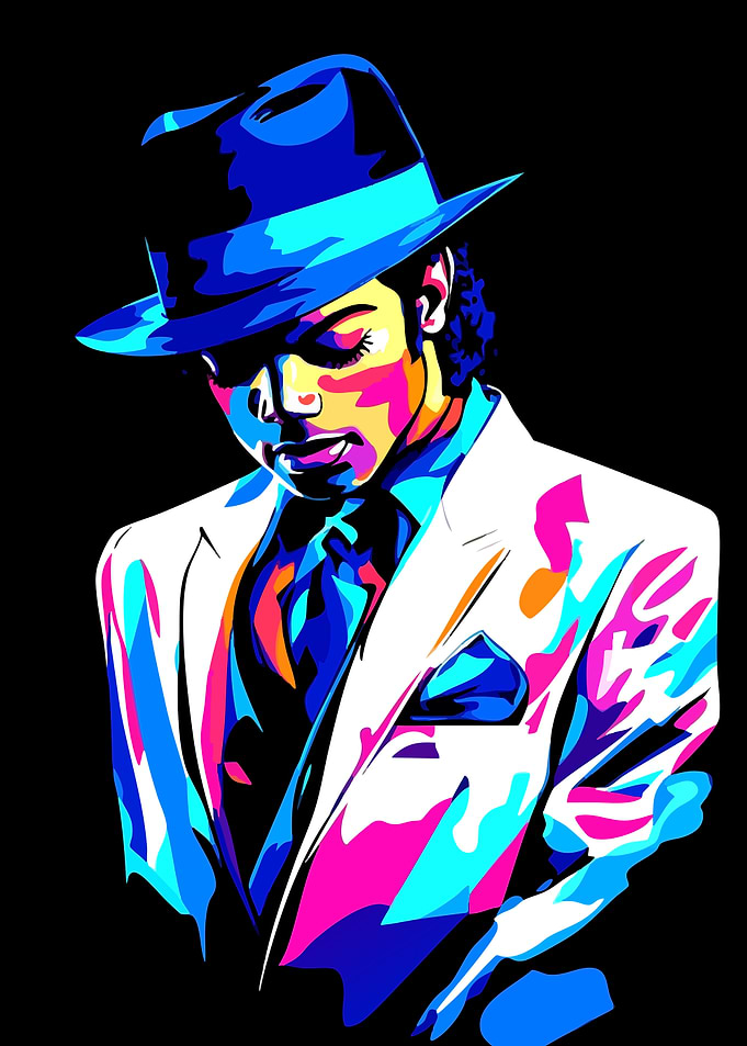 Michael Jackson Pop Art Portrait