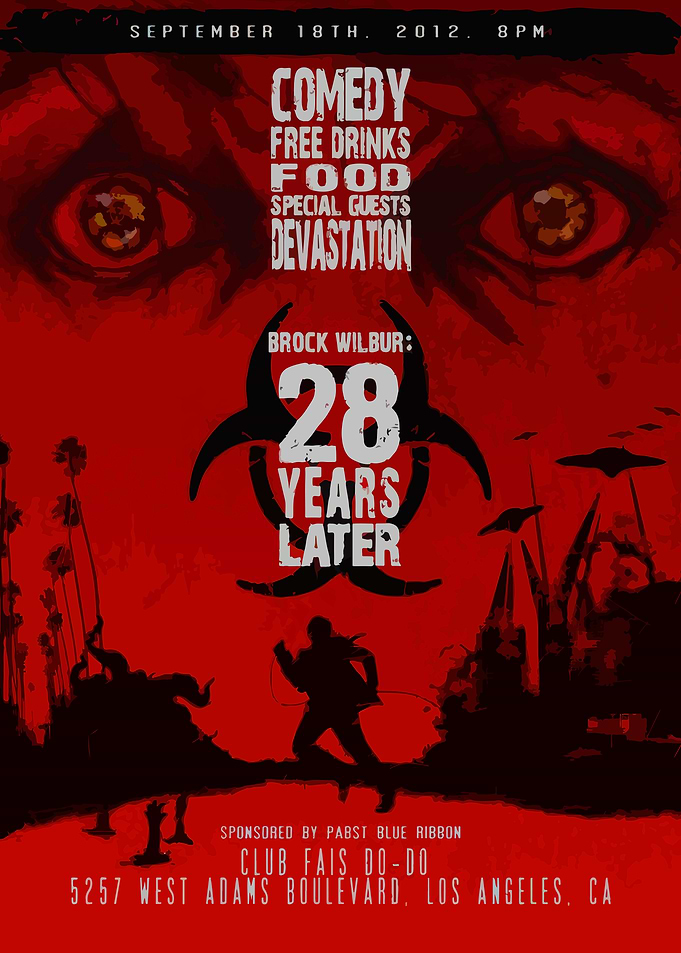 Brock Wilbur 28 Years Later Poster