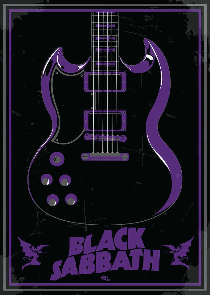 Black Sabbath Guitar music