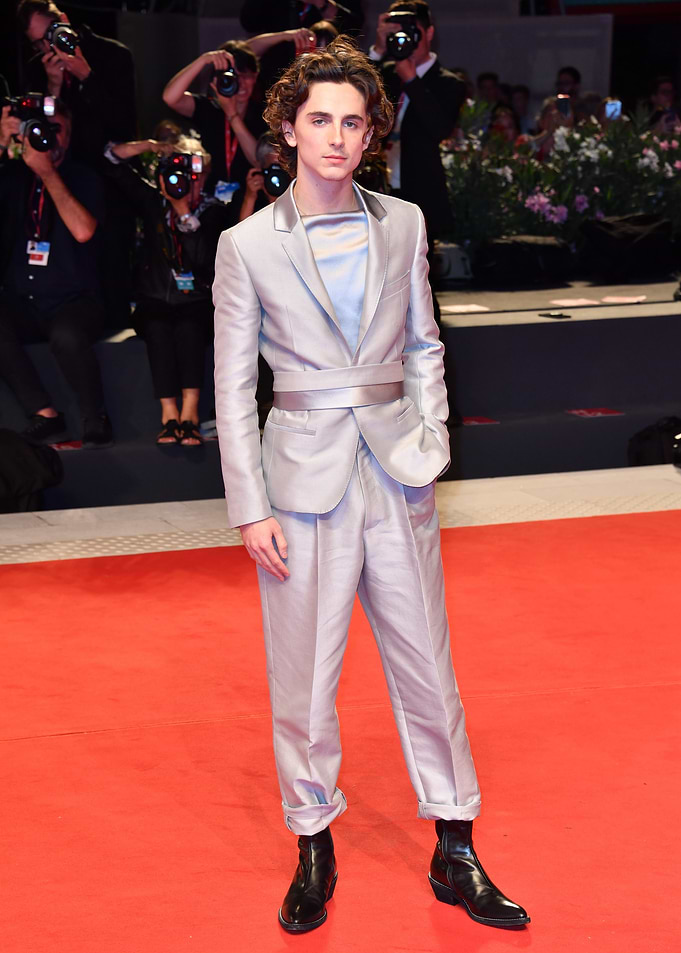 Timothée Chalamet on Red Carpet