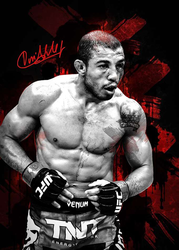 Jose Aldo UFC Fighter Portrait