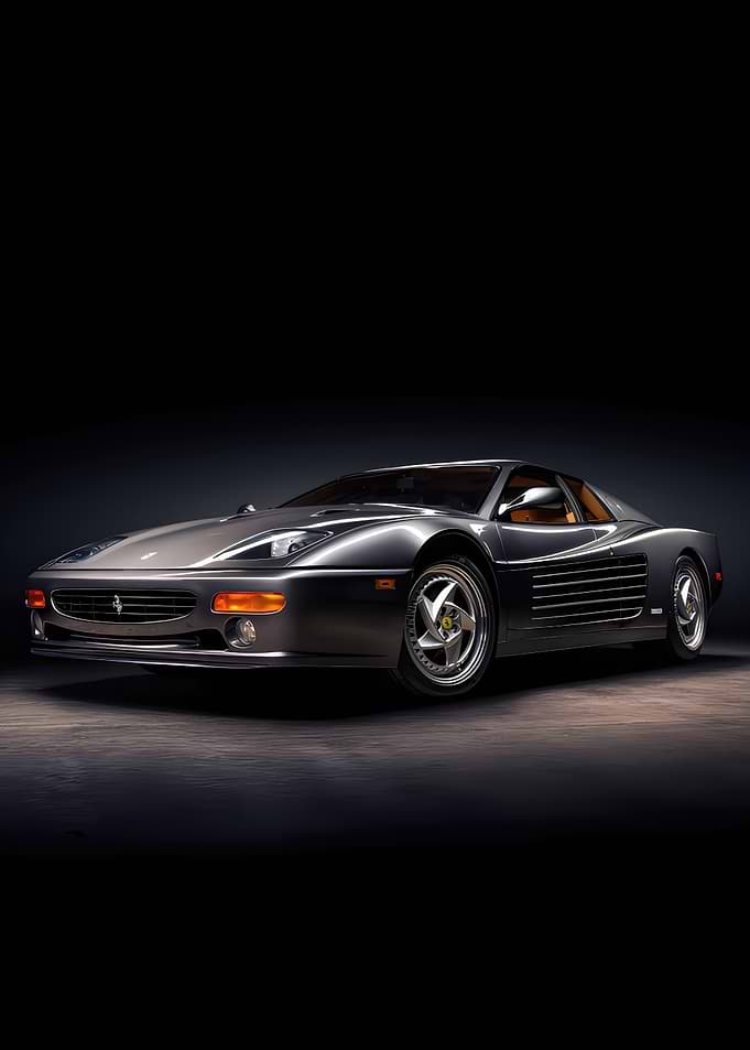 Classic Ferrari Testarossa Sports Car