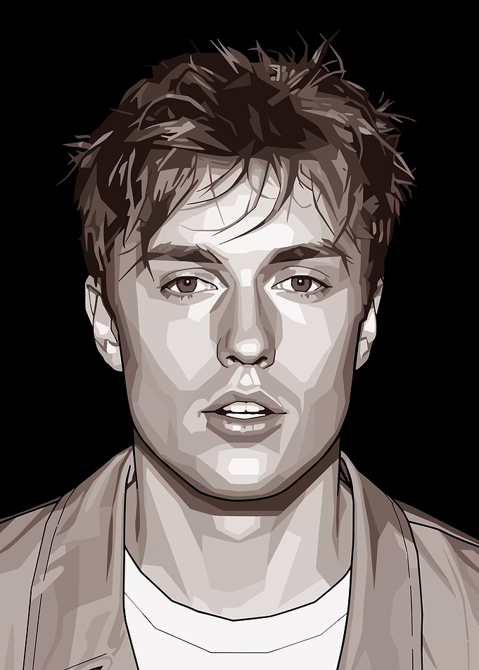 Portrait of a Sam Fender