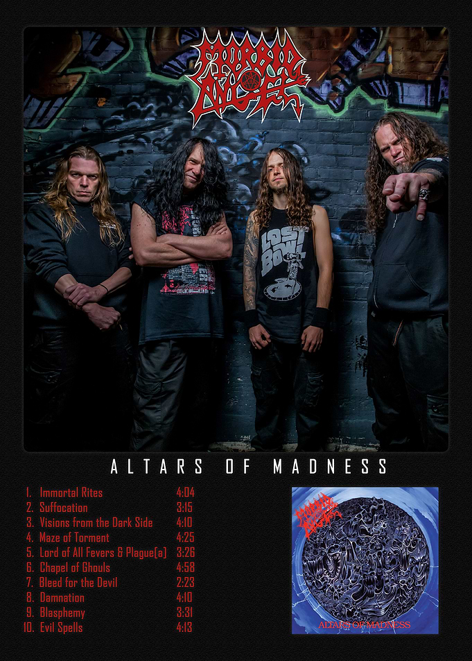 Morbid Angel Altars of Madness Album Art