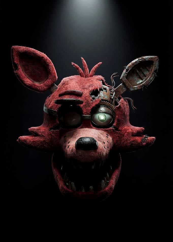 Foxy the Pirate Animatronic Head
