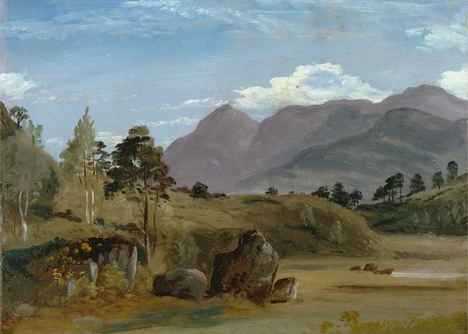 Mountain Landscape Painting