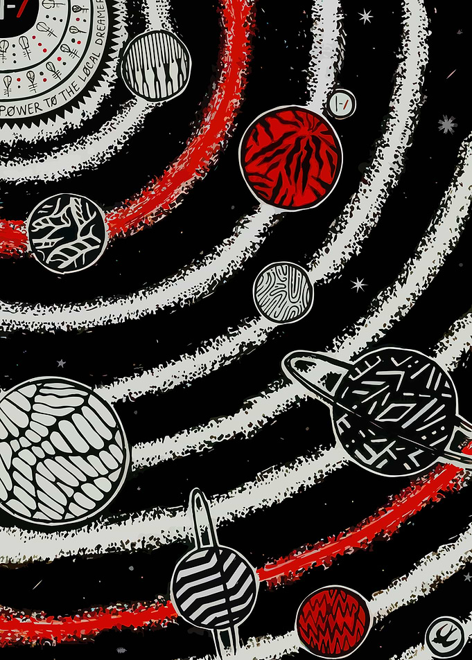 Twenty One Pilots Space Art
