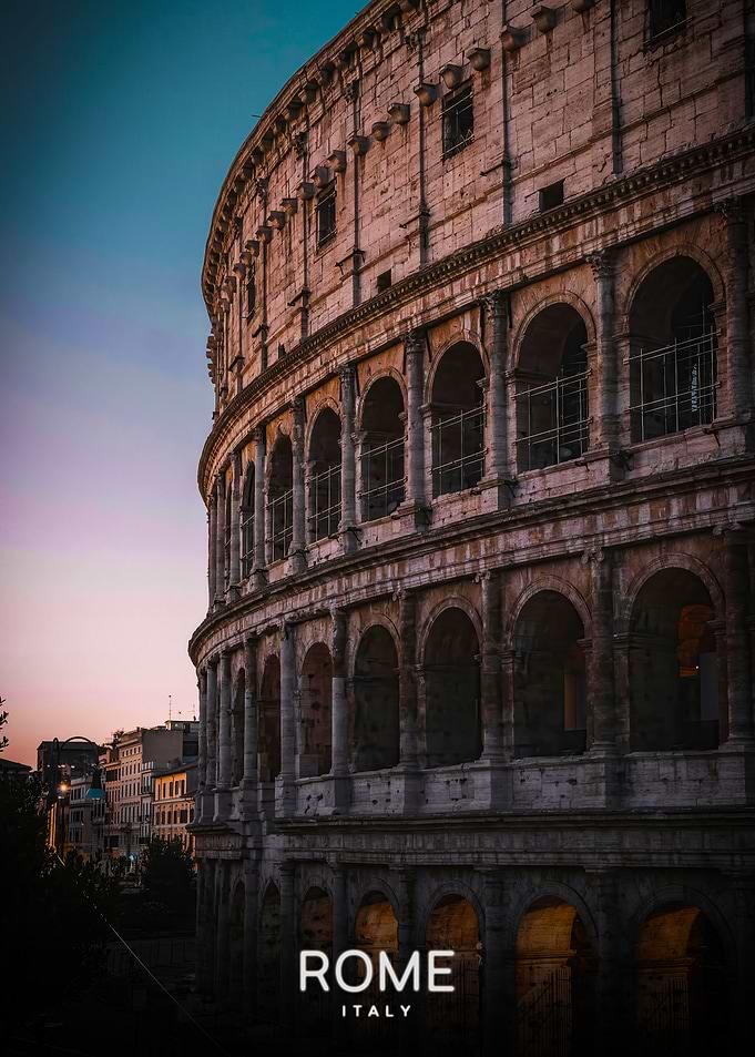Colosseum at Dusk