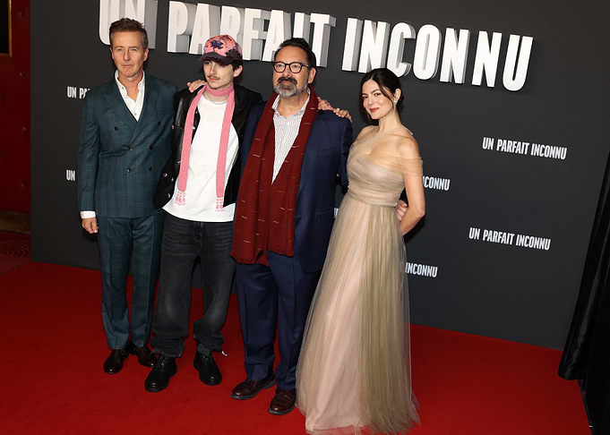 Movie Premiere Cast Pose