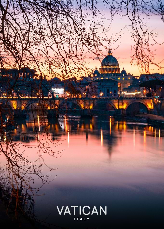 Vatican City at Sunset