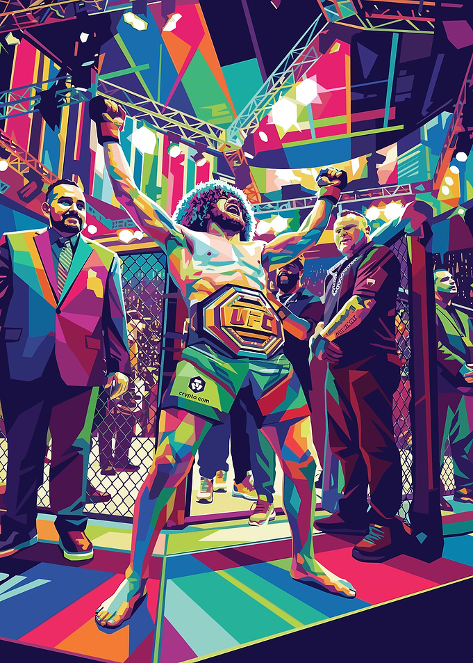 Khabib Nurmagomedov UFC Champion Celebration
