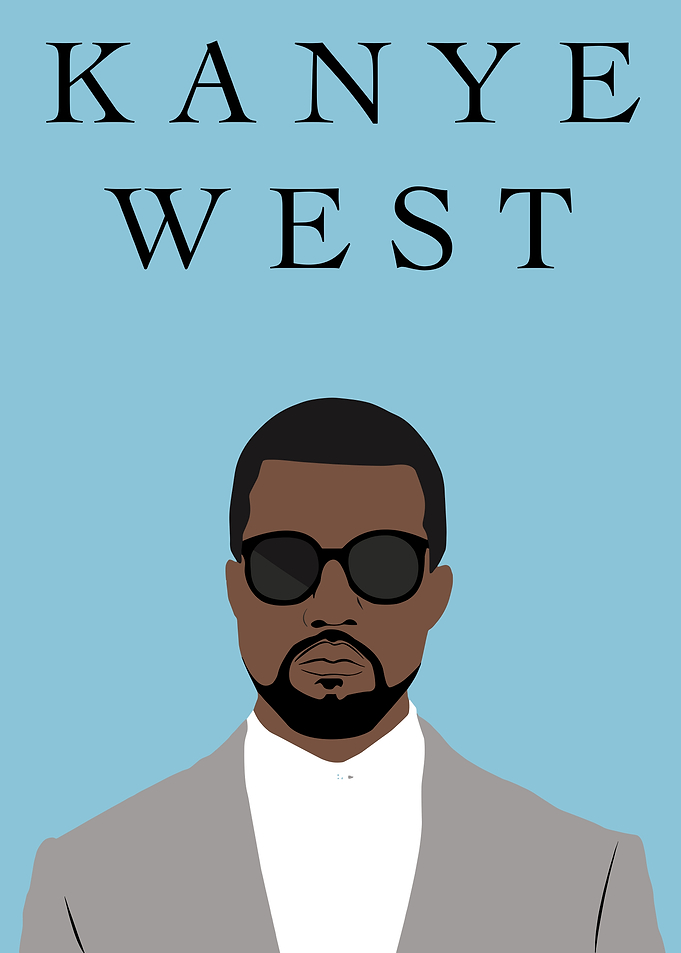 Kanye West Portrait