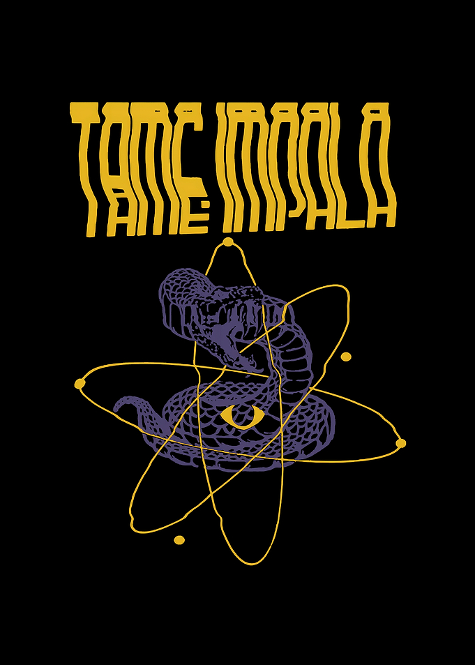 Tame Impala Snake Eye Atom