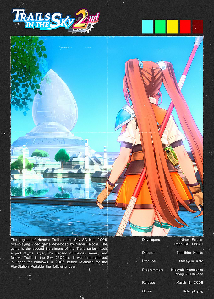 Trails in the Sky SC Game Poster