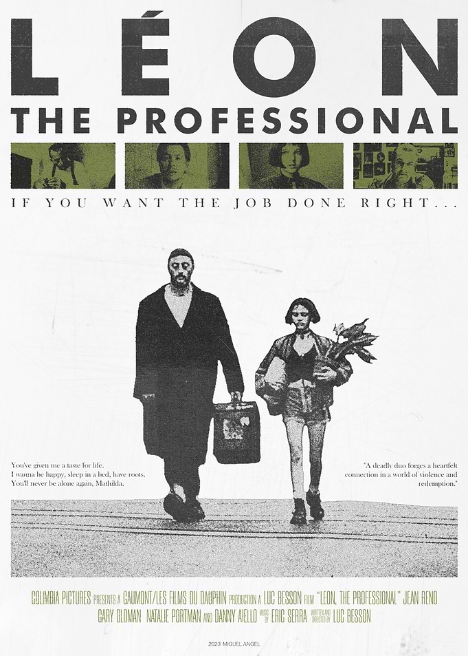 Léon: The Professional Movie Poster