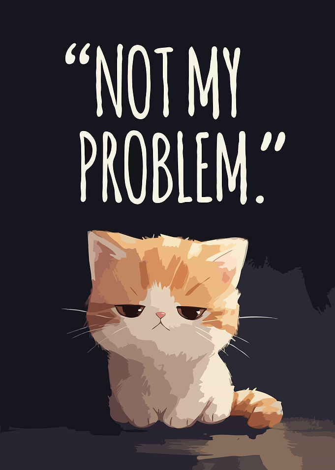 Grumpy Cat 'Not My Problem' Art