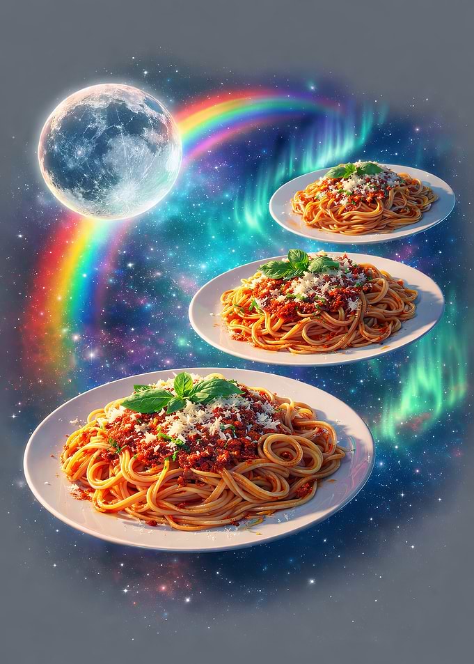 Spaghetti in Space