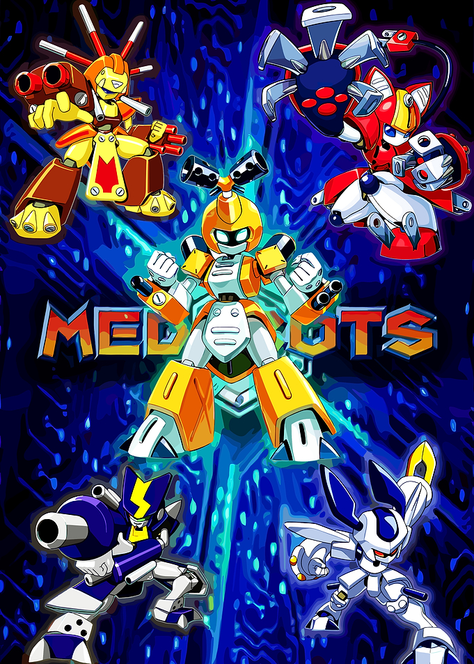 Medabots Robot Battle Poster