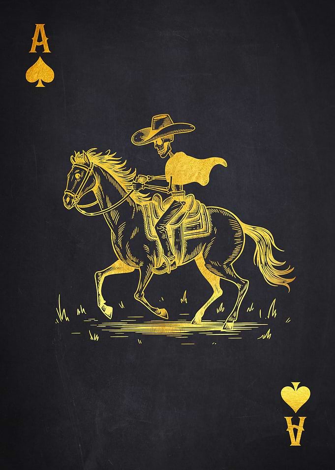 Ace of Spades Skeleton Rider