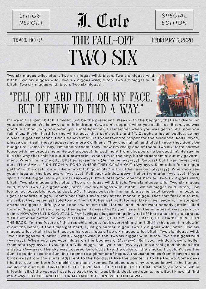 J. Cole Two Six