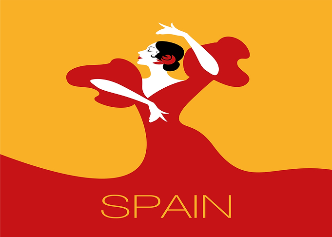 Flamenco Red Dress