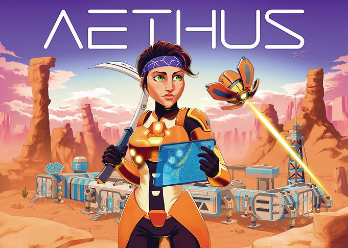 Aethus Sci-Fi Character with Drone