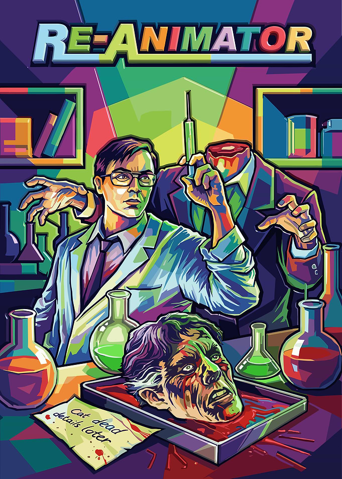 Re-Animator Movie Poster