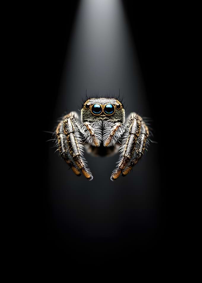 Jumping Spider Macro Shot