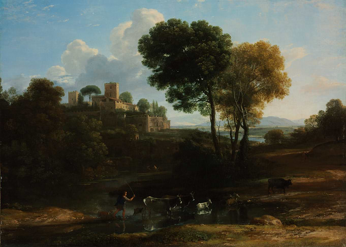 Pastoral Landscape with Castle and River
