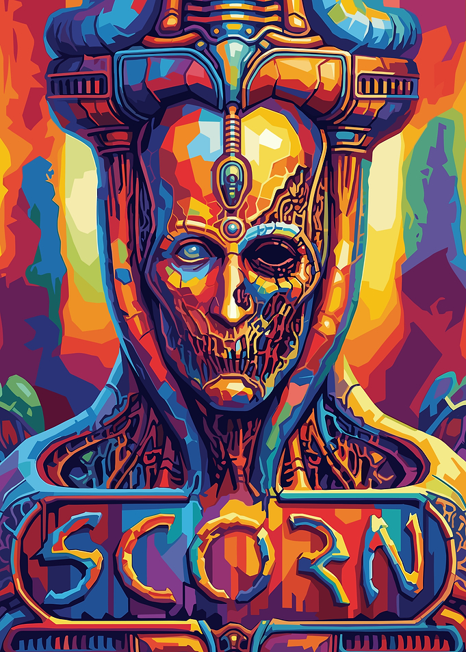 Scorn Game Poster