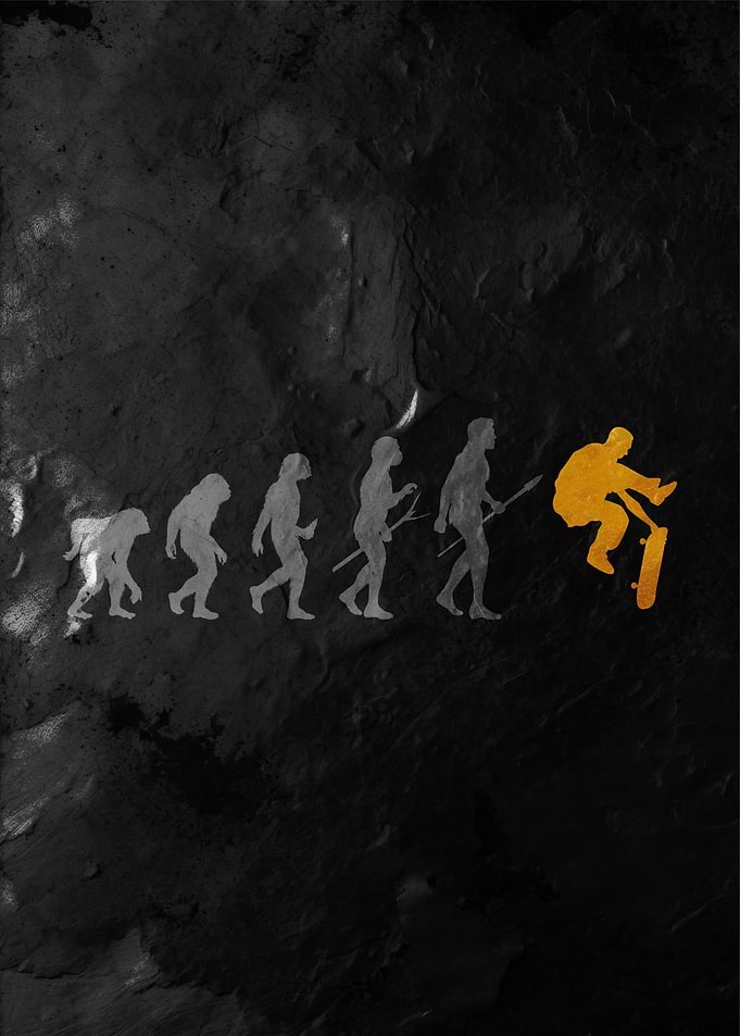 Evolution of Skateboarder