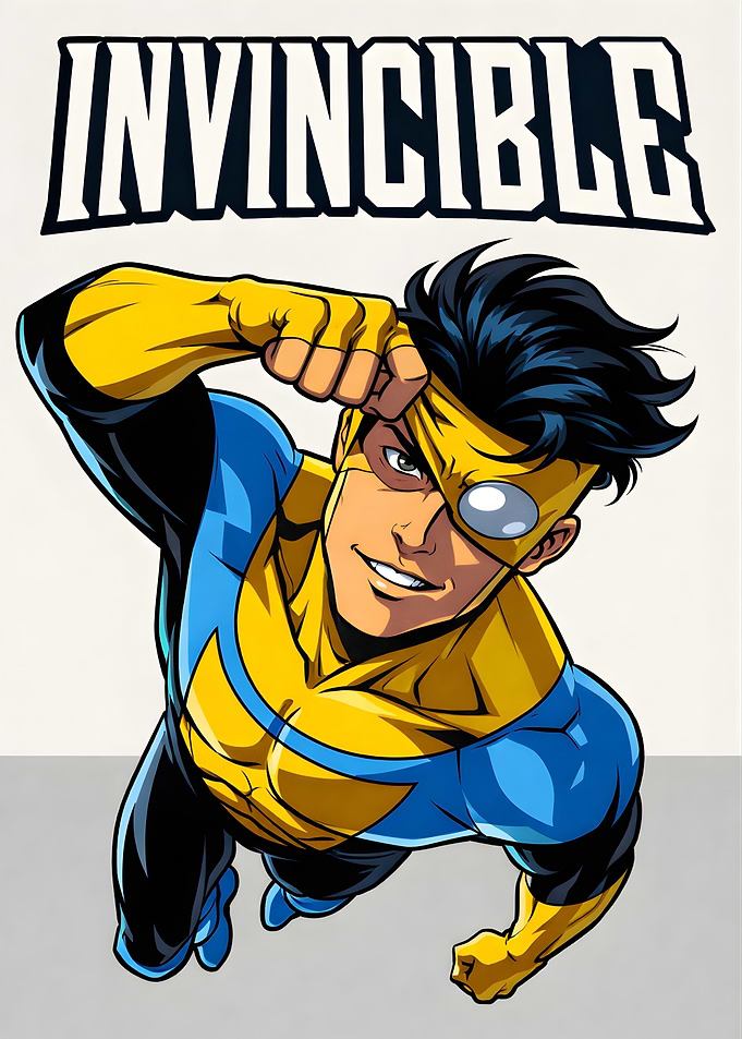 Invincible Flying Pose