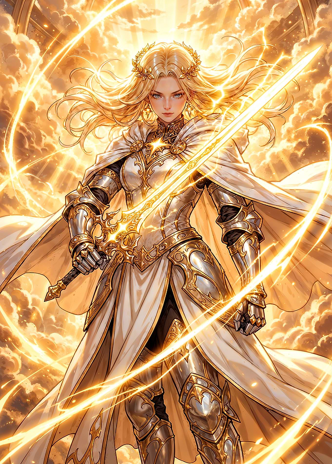Golden Warrior Woman