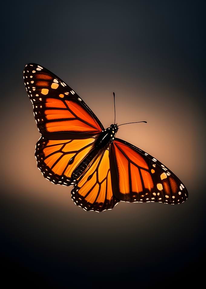 Monarch Butterfly Close-up