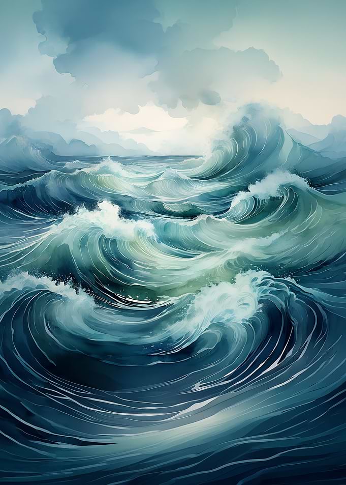 Stormy Ocean Waves