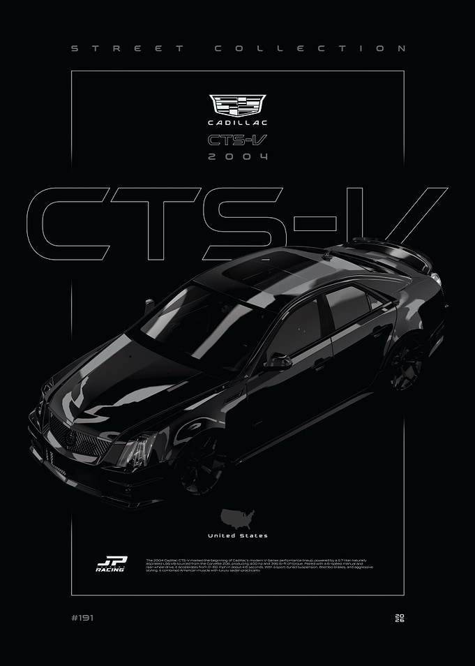 Cadillac CTS-V 2004 Street Collection