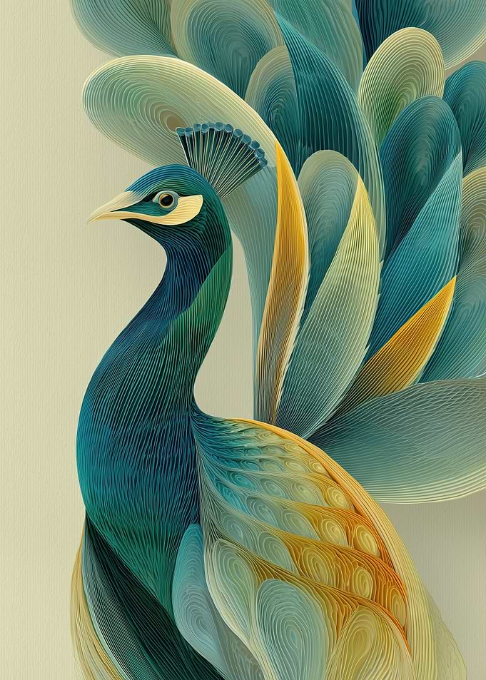 Majestic Peacock