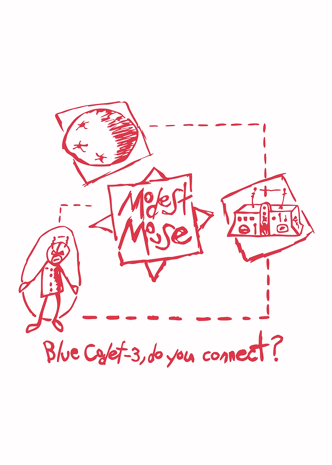 Modest Muse Blue cadet
