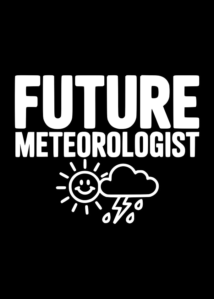 Future Meteorologist Text Art