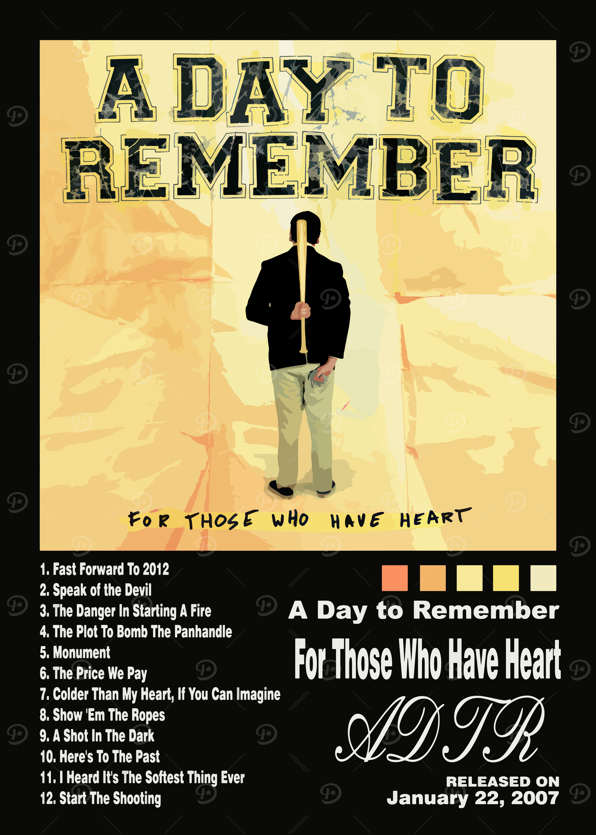 A day to remember Posters Online - Shop Unique Metal Prints