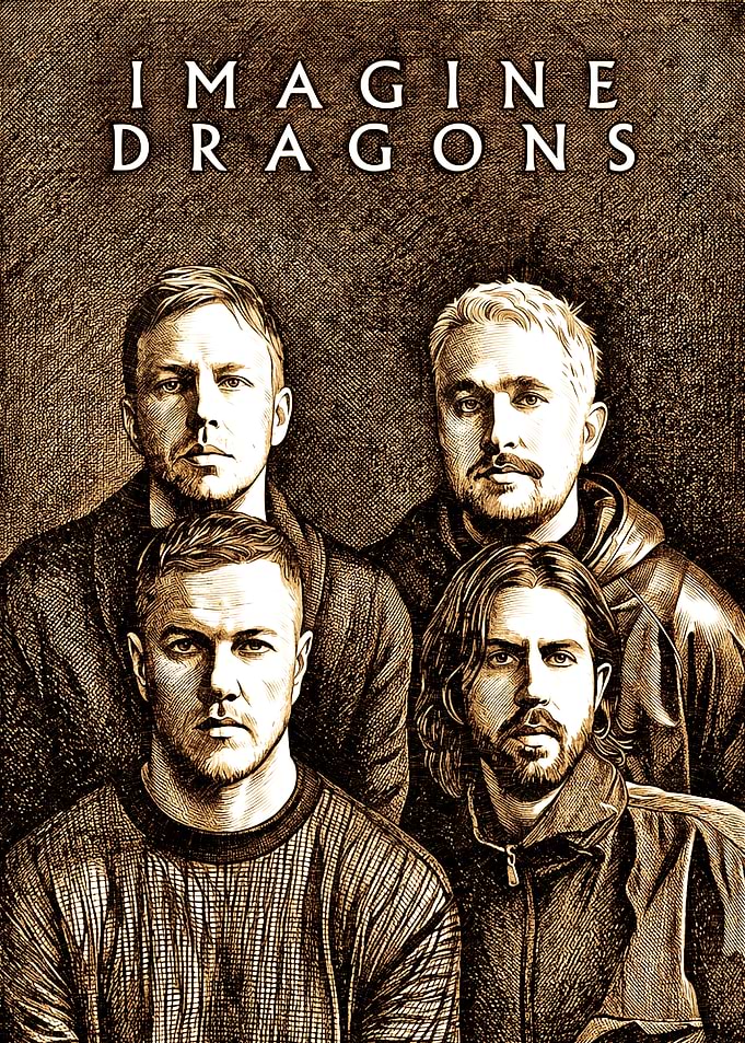 Imagine Dragons Band Portrait